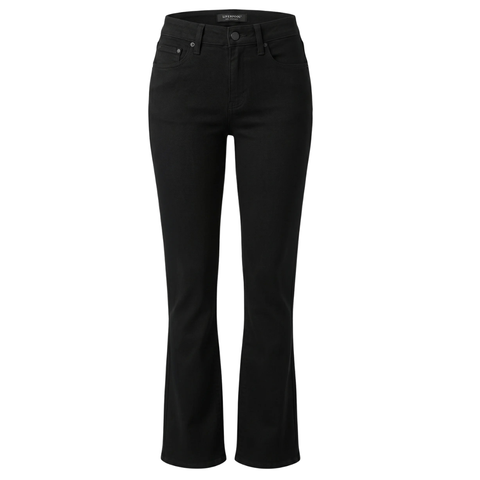 Liverpool Women's Bobbie Baby Boot Jeans / Black Rinse