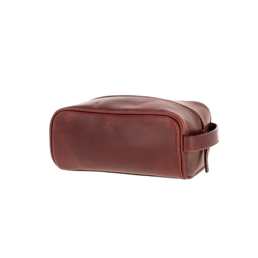 Tom Beckbe Leather Dopp Kit / Oak