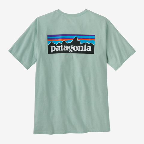 Patagonia Men's P-6 Logo Responsibili-Tee / Wispy Green