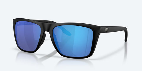 Costa Del Mar Mainsail XL Sunglasses - Matte Black/ Blue Mirror 580G