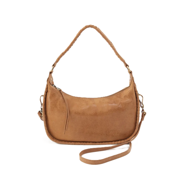 Hobo Mia Crescent Hobo Leather Purse/ Whiskey