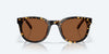 Costa Del Mar Middles Sunglasses - Tortoise / Copper 580G