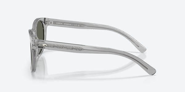 Costa Del Mar Middles Sunglasses - Gray Crystal / Gray 580G