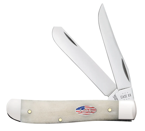 Case Smooth Natural Bone CS Mini Trapper