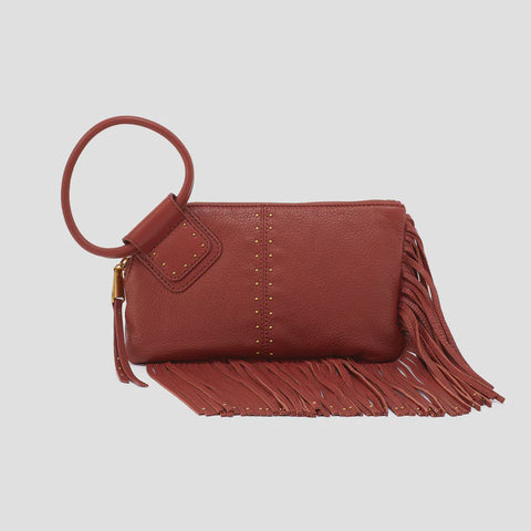 Hobo Sable (Rust) Wristlet Purse