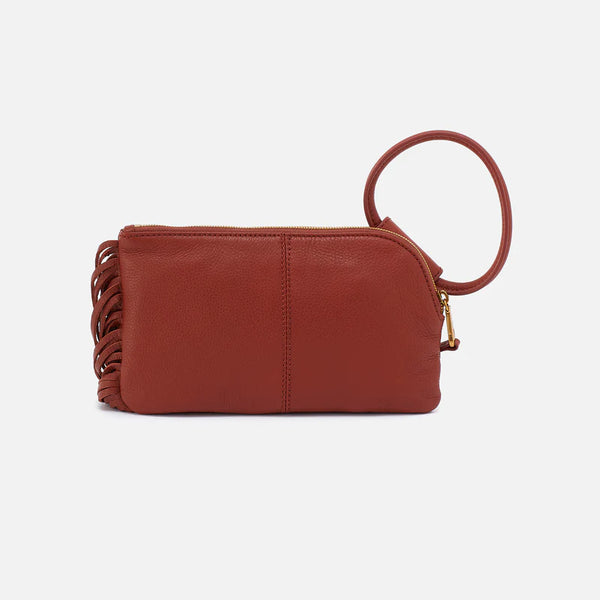 Hobo Sable (Rust) Wristlet Purse