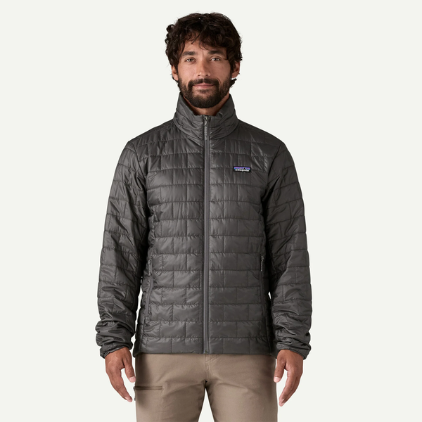 Patagonia Men's Nano Puff Jacket / Forge Grey