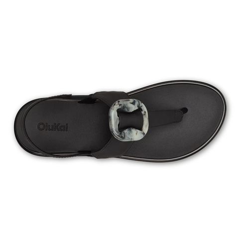 Olukai Women's La'i T-Bar Sandal / Lava Rock