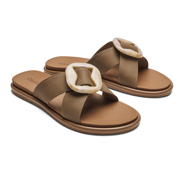 Olukai Women's La'i Slide / Tan