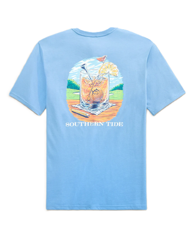 Southern Tide Men's One and Done Tee / Ocean Channel