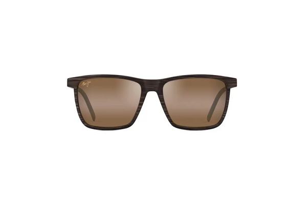 Maui Jim One Way Sunglasses - Brown Stripe / HCL Bronze