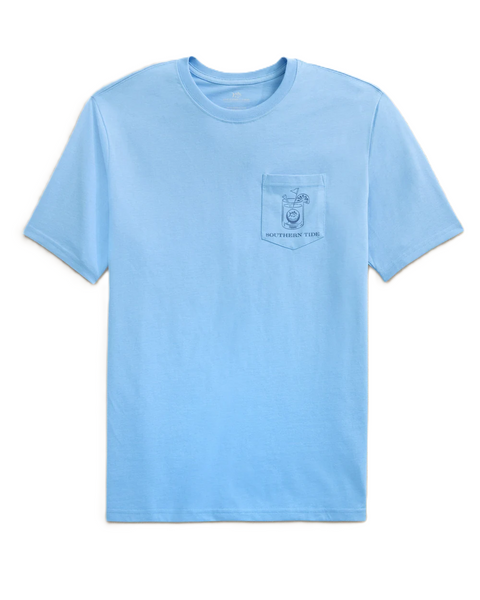 Southern Tide Men's One and Done Tee / Ocean Channel