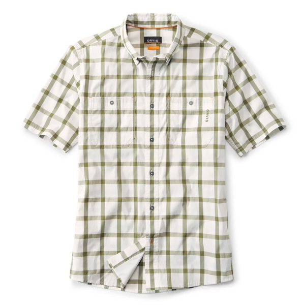 Orvis Men's River Guide 2.0 SS Shirt / Loden Tattersall