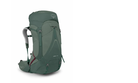 Osprey Women's Aura AG LT 65 Backpack / Koseret Darjeeling Spring Green