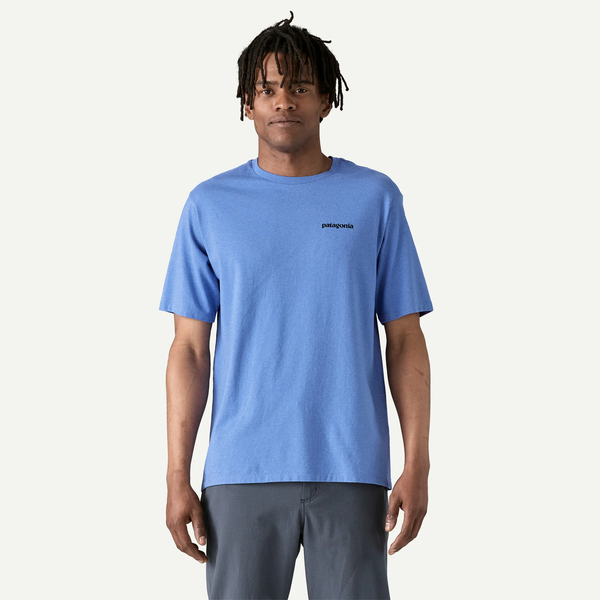 Patagonia Men's P-6 Logo Responsibili-Tee / Abundant Blue