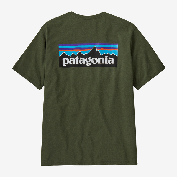 Patagonia Men's P-6 Logo Responsibili-Tee / Torrey Pine Green