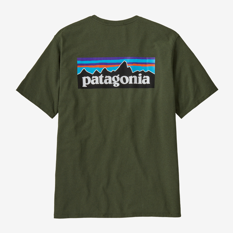 Patagonia Men's P-6 Logo Responsibili-Tee / Torrey Pine Green