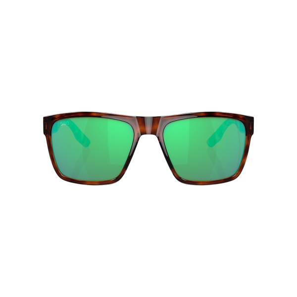Costa Del Mar Paunch XL Sunglasses - Tortoise/Green Glass Mirror