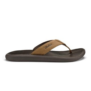 Olukai Men's Pili Sandal / Tan - Dark Java