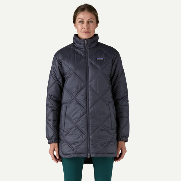 Patagonia Women's Pine Bank Insulated Parka / Sunken Blue