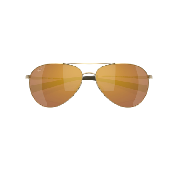 Costa Del Mar Piper Sunglasses - Brushed Gold / Gold Mirror 580G