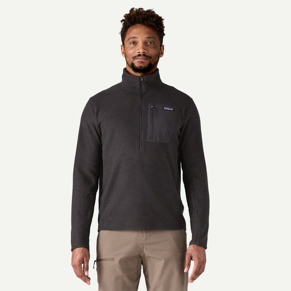 Patagonia Men's R1 Air Zip Neck Fleece (2025) / Black