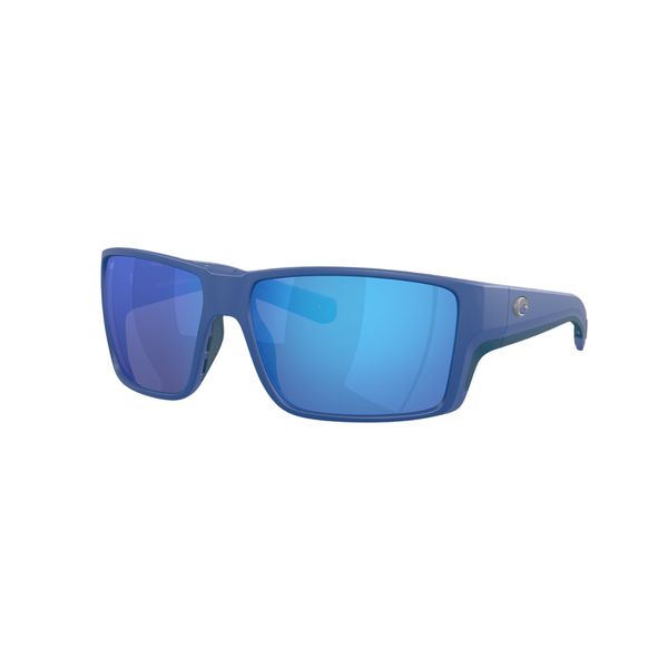 Costa Del Mar Reefton Pro Sunglasses - Matte Chesapeake Blue / Blue Mirror 580G