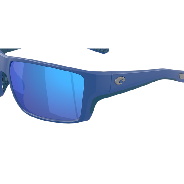 Costa Del Mar Reefton Pro Sunglasses - Matte Chesapeake Blue / Blue Mirror 580G