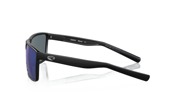 Costa Del Mar Rincon Sunglasses - Matte Black/ Blue Mirror 580P