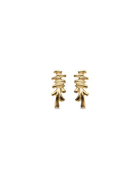Uno de 50 Elongated Irregular Shape Earrings