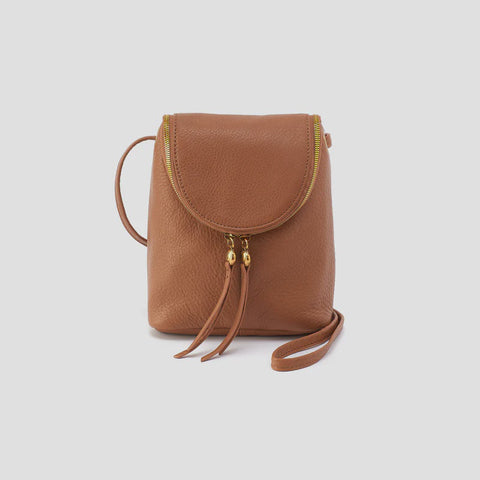 Hobo Fern Crossbody Purse /  Warm Honey