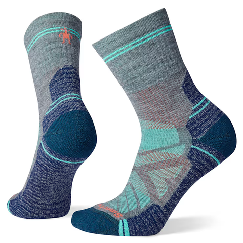 Smartwool Women's Hike Light Cushion Mid Crew Socks / Medium Gray