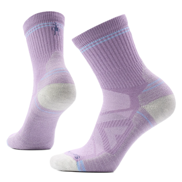 Smartwool Women's Hike Light Cushion Mid Crew Socks /  Purple Dawn