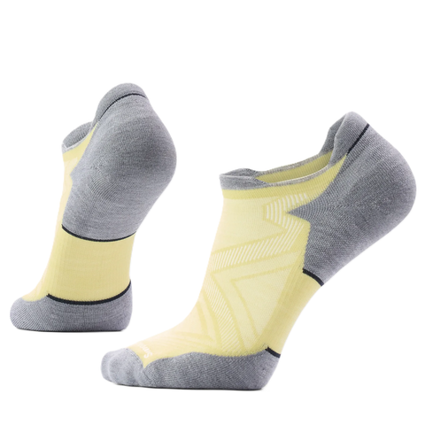 Smartwool Women's Run Zero Cushion Low Ankle Socks / Lemongrass