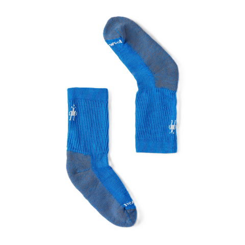 Smartwool Kids Hike Light Cushion Crew Socks / Laguna Blue