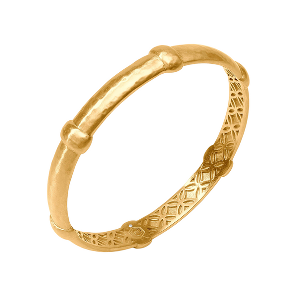Julie Vos Sahara Gold Bangle