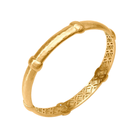 Julie Vos Sahara Gold Bangle