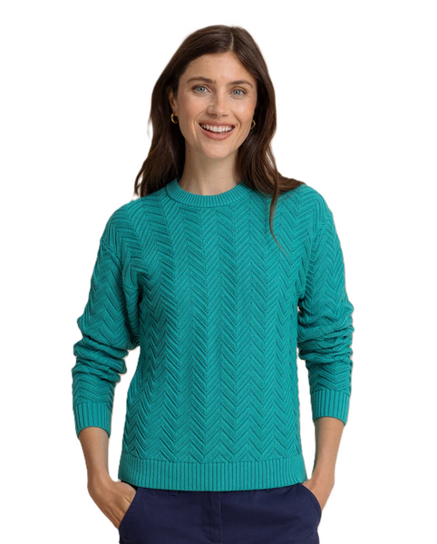 Southern Tide Women's Saige Sweater / Spruce Shade