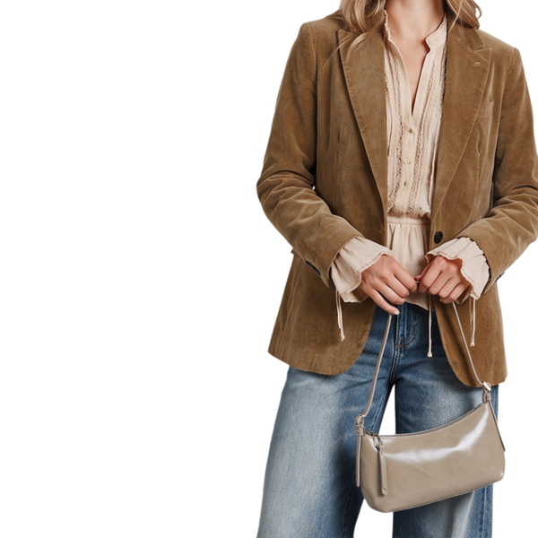 Hobo Scottie Slim Shoulder Purse / Woodsmoke