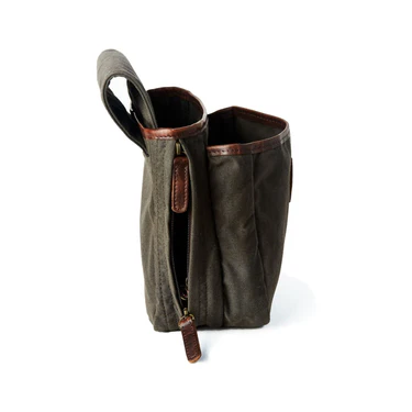 Tom Beckbe Canvas Shell Bag / Bark