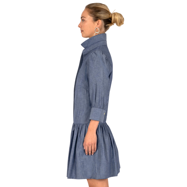 Gretchen Scott Women's So Sweet Cotton Dress / Chambray