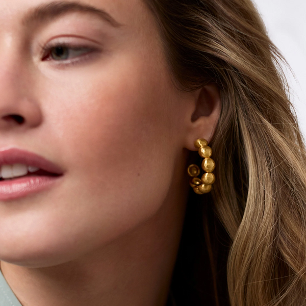 Julie Vos Solara Nova Gold Small Hoop Earring