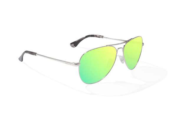Bajio Soldado Silver Gloss / Green Mirror / Poly