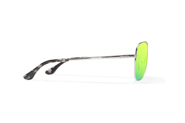 Bajio Soldado Silver Gloss / Green Mirror / Poly