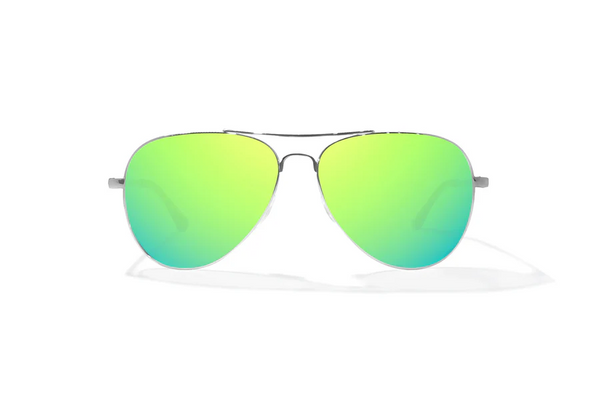 Bajio Soldado Silver Gloss / Green Mirror / Poly