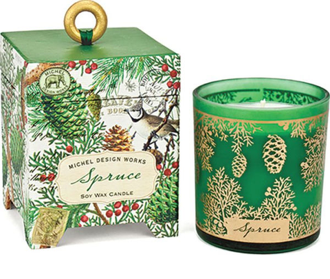 Michel Design Works Spruce 6.5 oz Soy Wax Candle