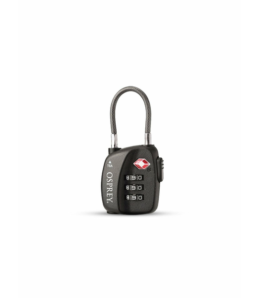 Osprey TSA 3 Dial Travel Lock / Black