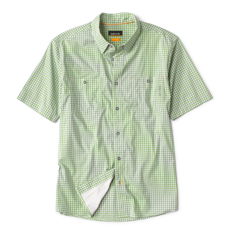 Orvis Men's River Guide 2.0 SS Shirt / Mojito Gingham