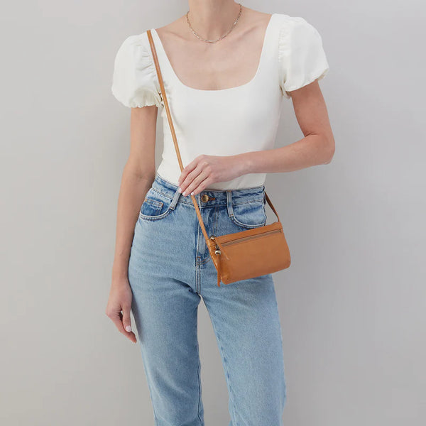 Hobo Cara (Natural) Crossbody Purse