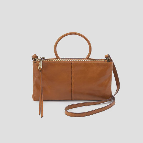 Hobo Sable Crossbody Purse / Truffle